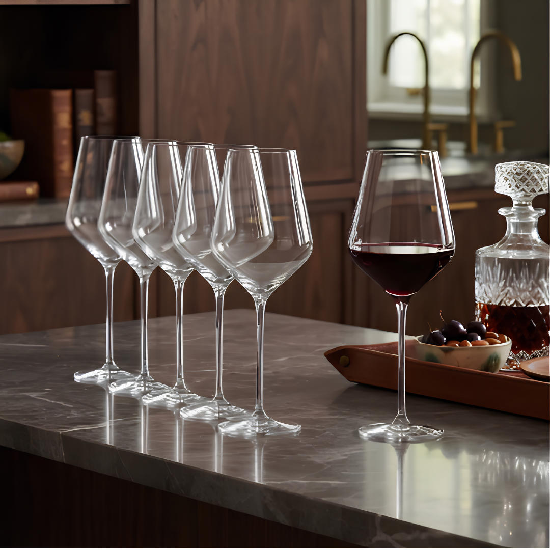 Set 6 Copas Vino 570 ml Cristal Alemán Stölzle Lausitz