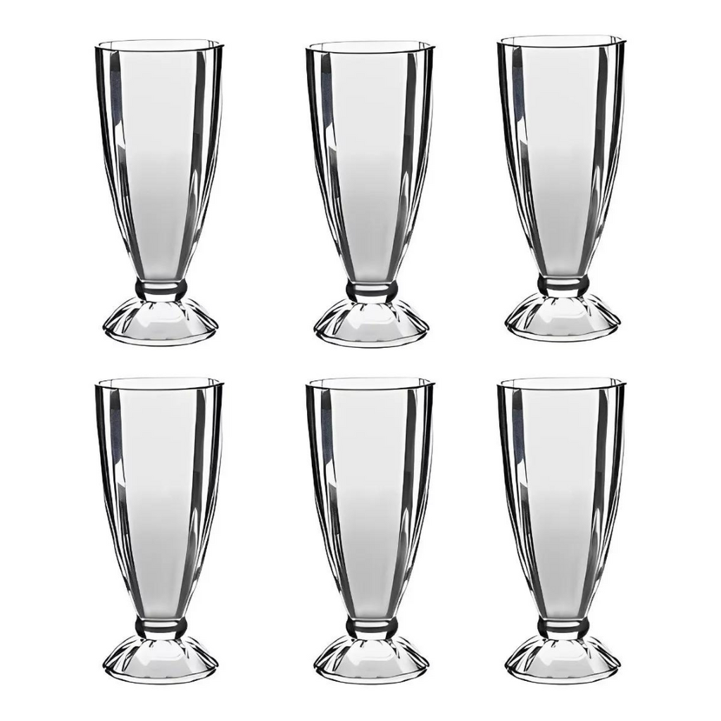 Set de 6 Copas de Helado Milkshake Allegra 360 ml Altus