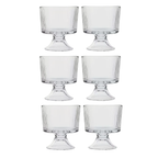 Set 6 Copas Para Helados Postre Deli Glass 300 Ml