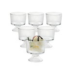 Set 6 Copas Para Helados Postre Deli Glass 300 Ml