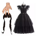 Disfraz Merlina Adams Niñas 10 - 12 años Halloween