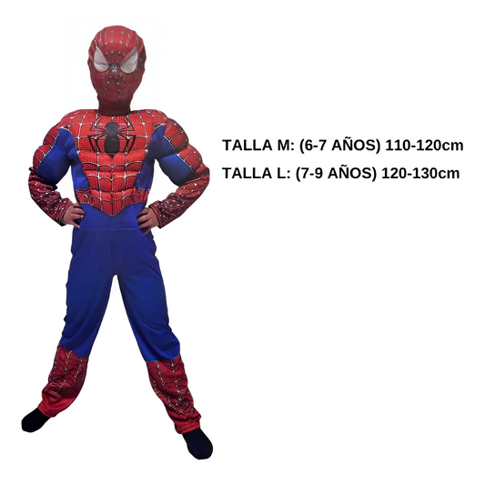 Disfraz Spiderman para Niños Halloween