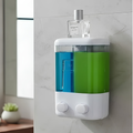 Dispensador de Jabón Doble 1000ml | Ideal para Baño y Cocina