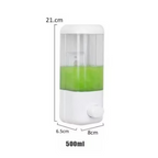 Dispensador de Alcohol Gel - Jabón Líquido de 500 ml para Pared