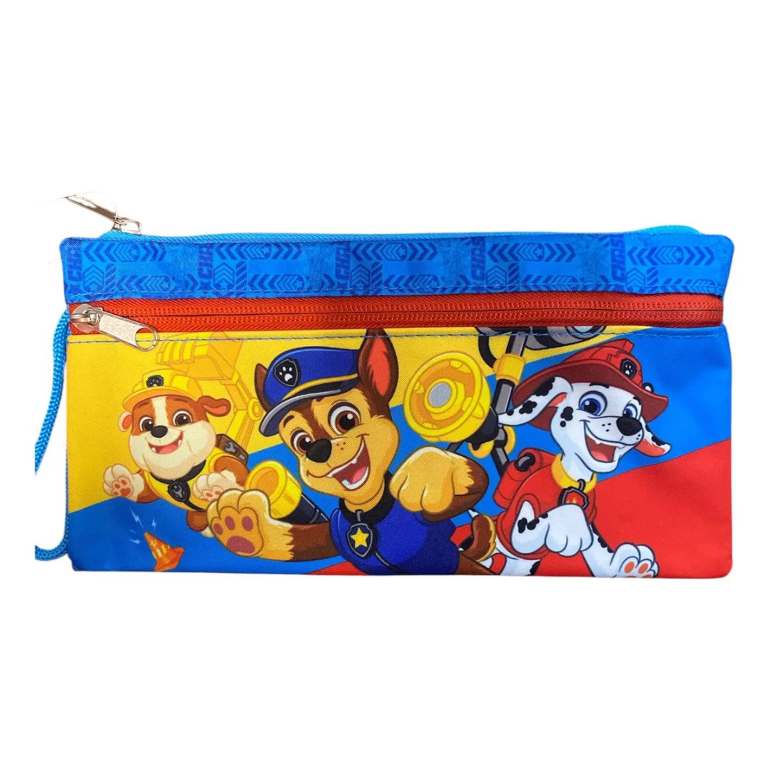 Estuche Escolar Paw Patrol Doble Compartimiento