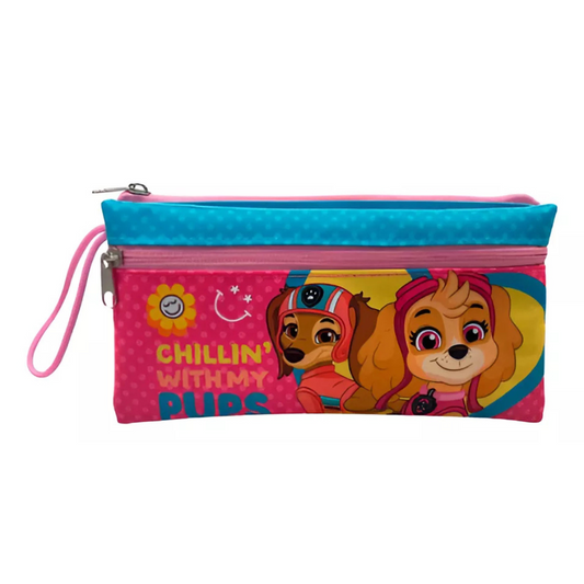 Estuche Escolar Skye Paw Patrol Doble Compartimiento