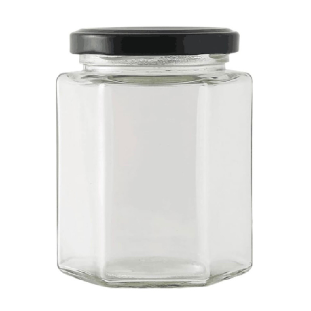 Pack de Frascos Conserveros Hexagonal 450 ML