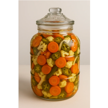 Frasco Escabechero de Vidrio 4 Litros 