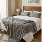 Manta Frazada Jacquard Sherpa Martine 127x152 cm