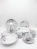 Vajilla de Porcelana 47 Piezas Completa | Juego de Loza 8 Personas