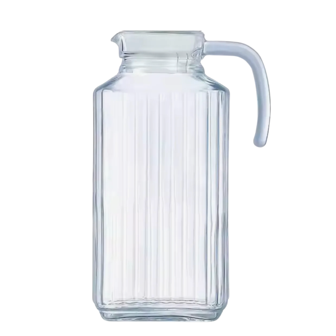 Jarra de Vidrio con Tapa 1.6 Litros