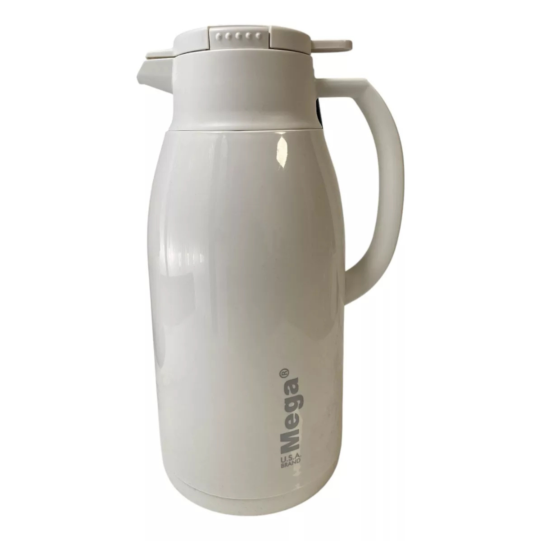 Jarra Termo Doble Pared de Vidrio Mega 1.6 Litros