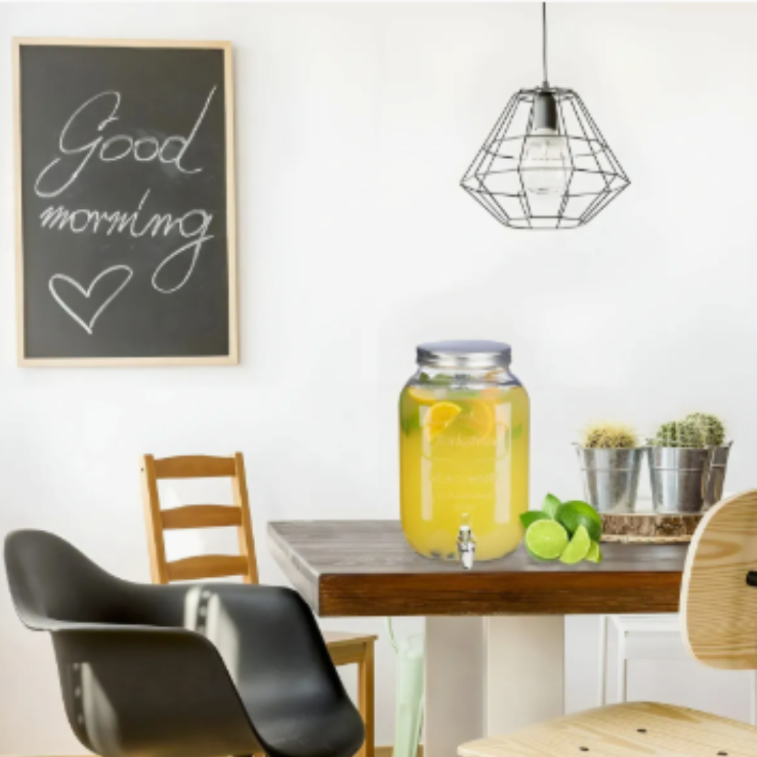 Jarro Dispensador 8 Litros con Grifo para Bebidas