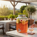 Jarro Dispensador 4 Litros con Grifo para Bebidas