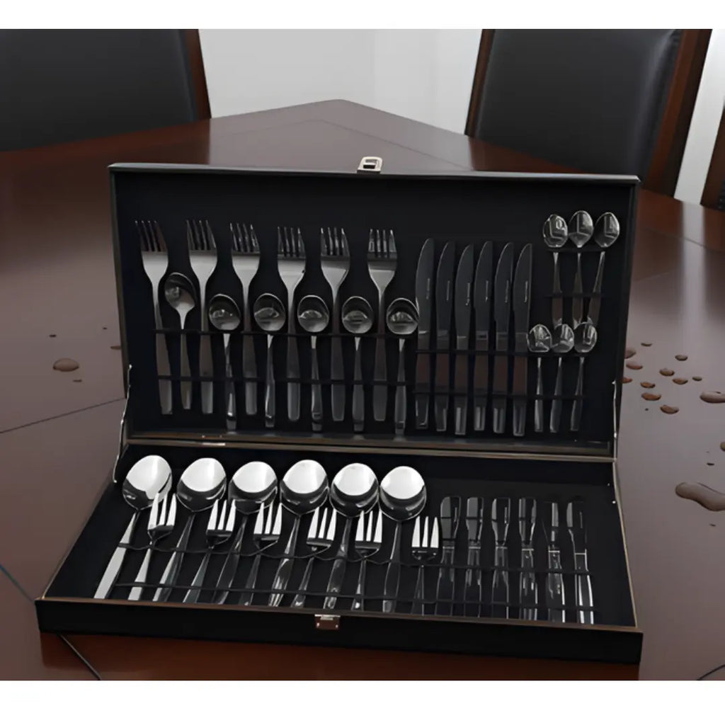 Set Cuchilleria Cubiertos de Mesa 42 Piezas Barcelona Premium