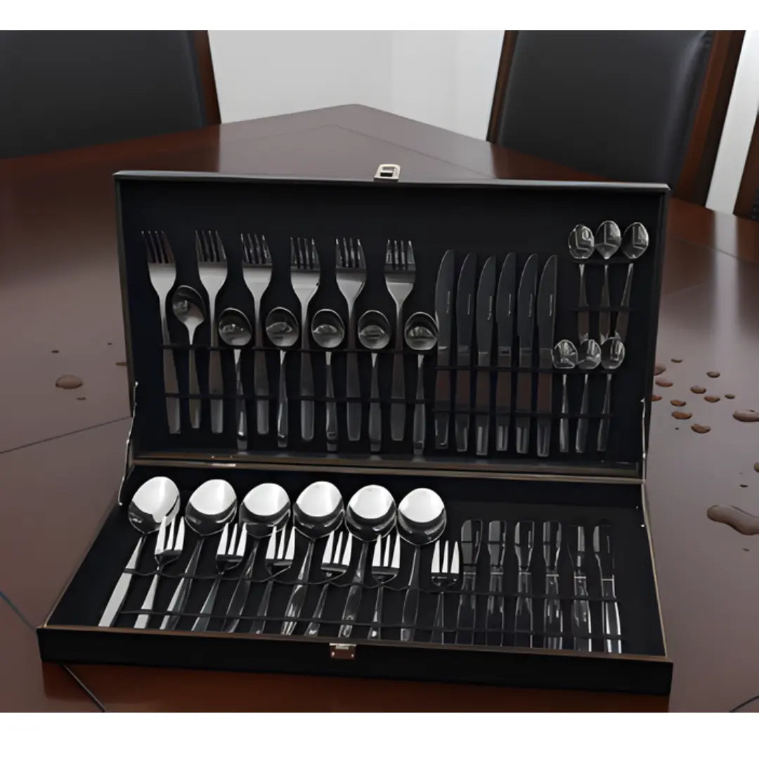 Set Cuchilleria Cubiertos de Mesa 42 Piezas Barcelona Premium