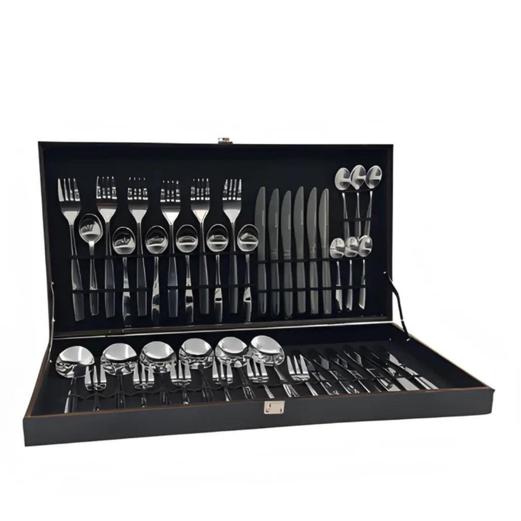 Set Cuchilleria Cubiertos de Mesa 42 Piezas Barcelona Premium