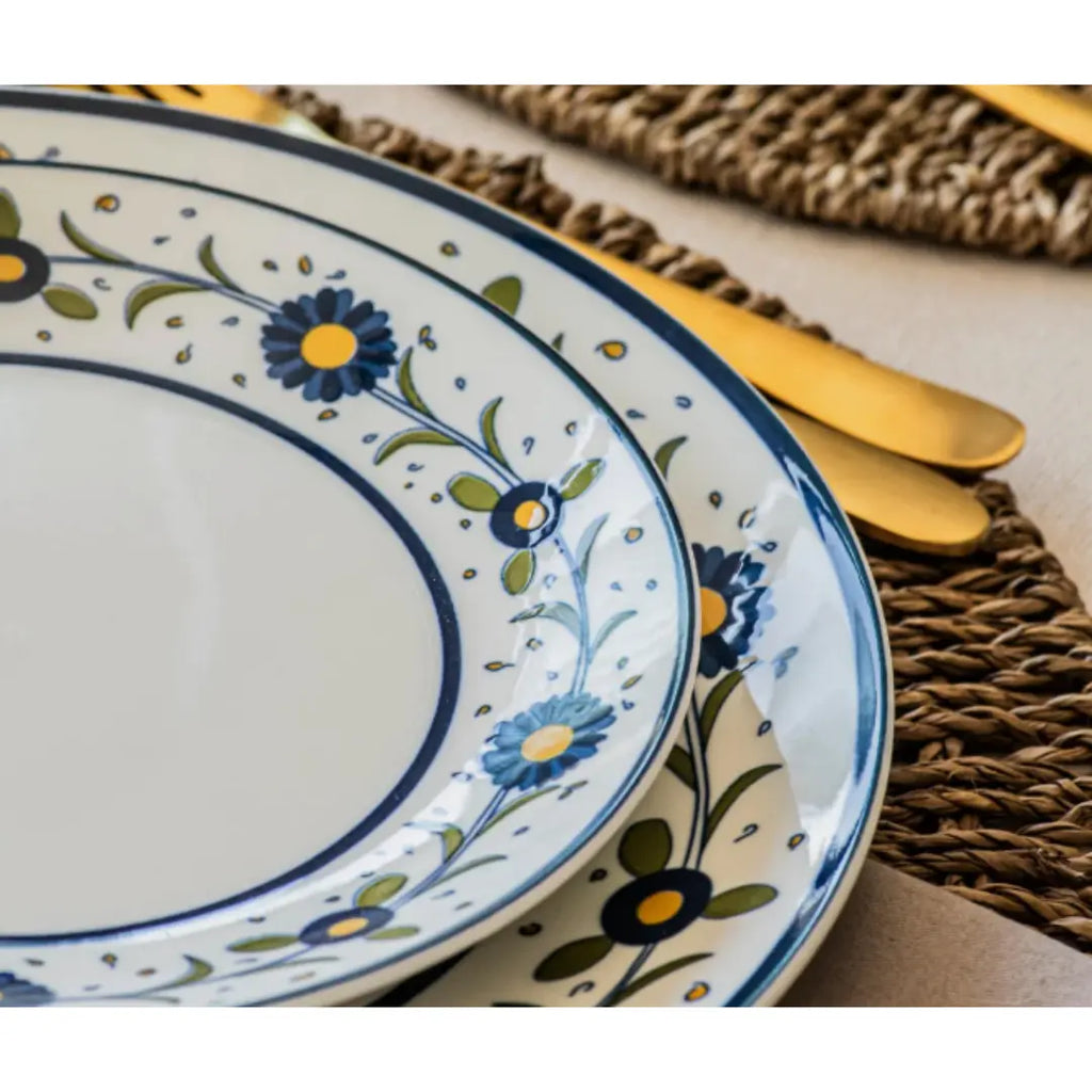 Vajilla Porcelana 30 Piezas - Juego de Loza Hallen Fiesole
