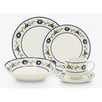 Vajilla Porcelana 30 Piezas - Juego de Loza Hallen Fiesole