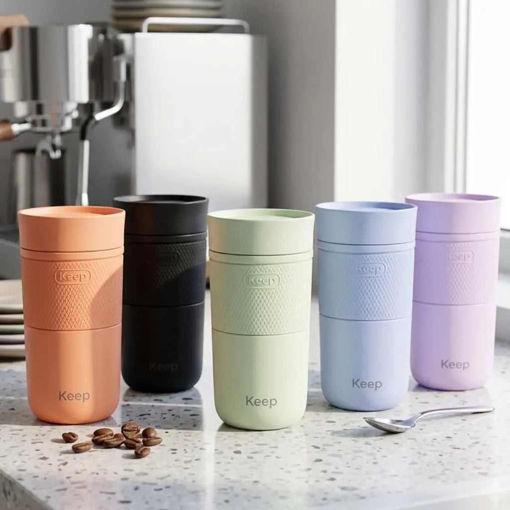 Mug Termico Prime Boton 400ml Keep | Vaso de Acero Inox
