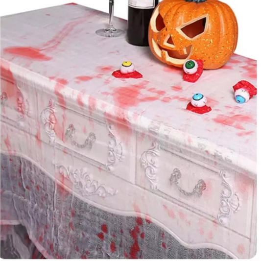 Mantel Sangriento para Mesa Halloween
