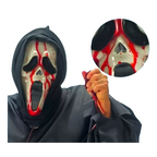 Mascara Scary Movie con Bombeo de Sangre Halloween