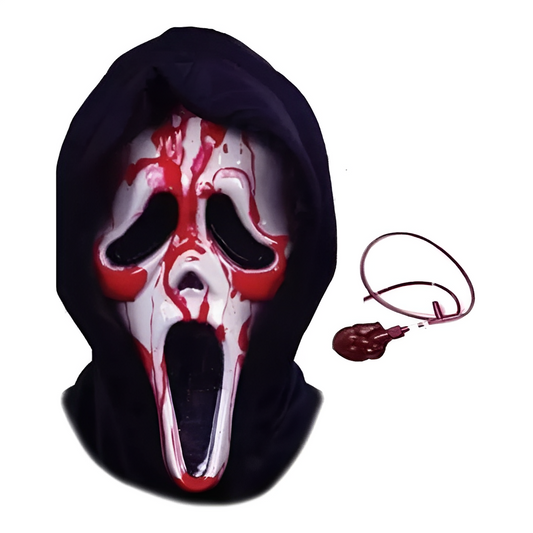 Mascara Scary Movie con Bombeo de Sangre Halloween