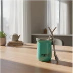 Mate Anymate Zaino Acero Inoxidable 140ml con Bombilla 16cm