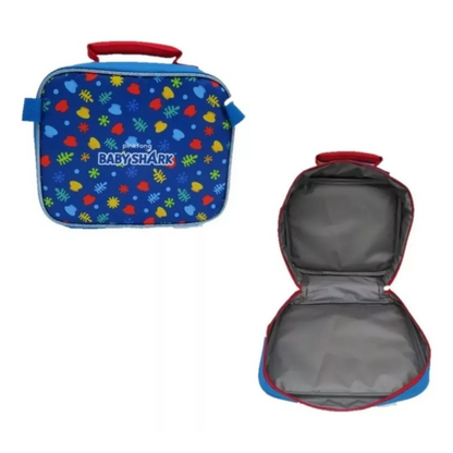 Mochila Escolar con Lonchera Baby Shark