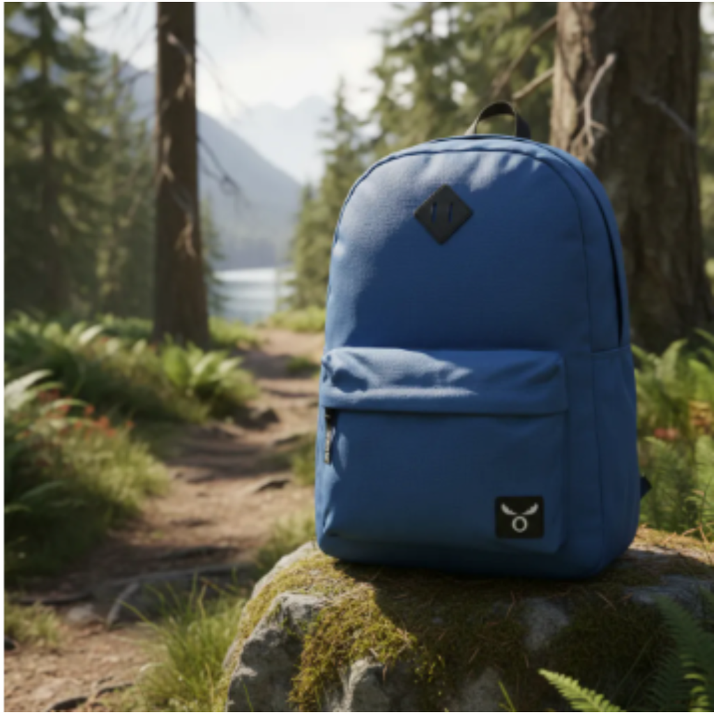 Mochila Escolar Moose Boston Blue