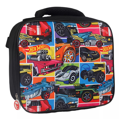 Set de Mochila con Lonchera Escolar Hotwheels