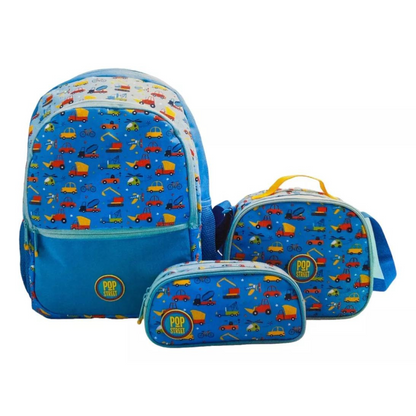 Pack Escolar Mochila + Lonchera + Estuche Pop Street