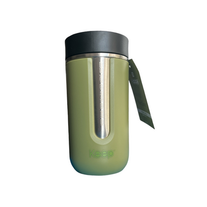 Mug Vaso Termico con Boton 400 ML Keep Warmy