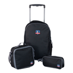 Tripack Escolar Mochila con Ruedas + Estuche + Lonchera Colo Colo
