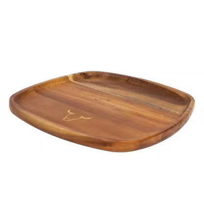 Plato de Madera para Asados Wayu