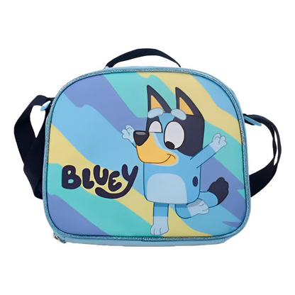 Pack Escolar 3 Piezas Bluey (Mochila con ruedas + Estuche + Lonchera)