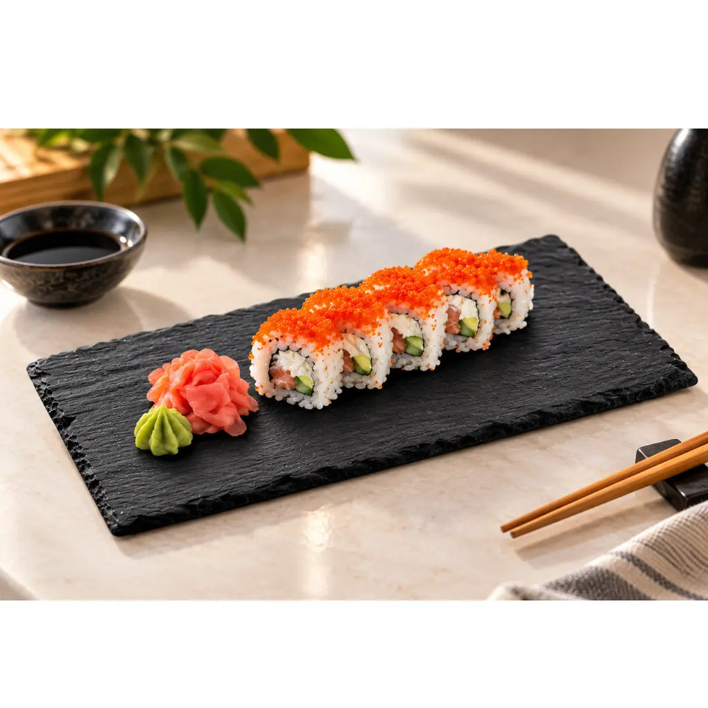Tabla de Pizarra 30x15 cm para Sushi y Picoteo | Globalshopping