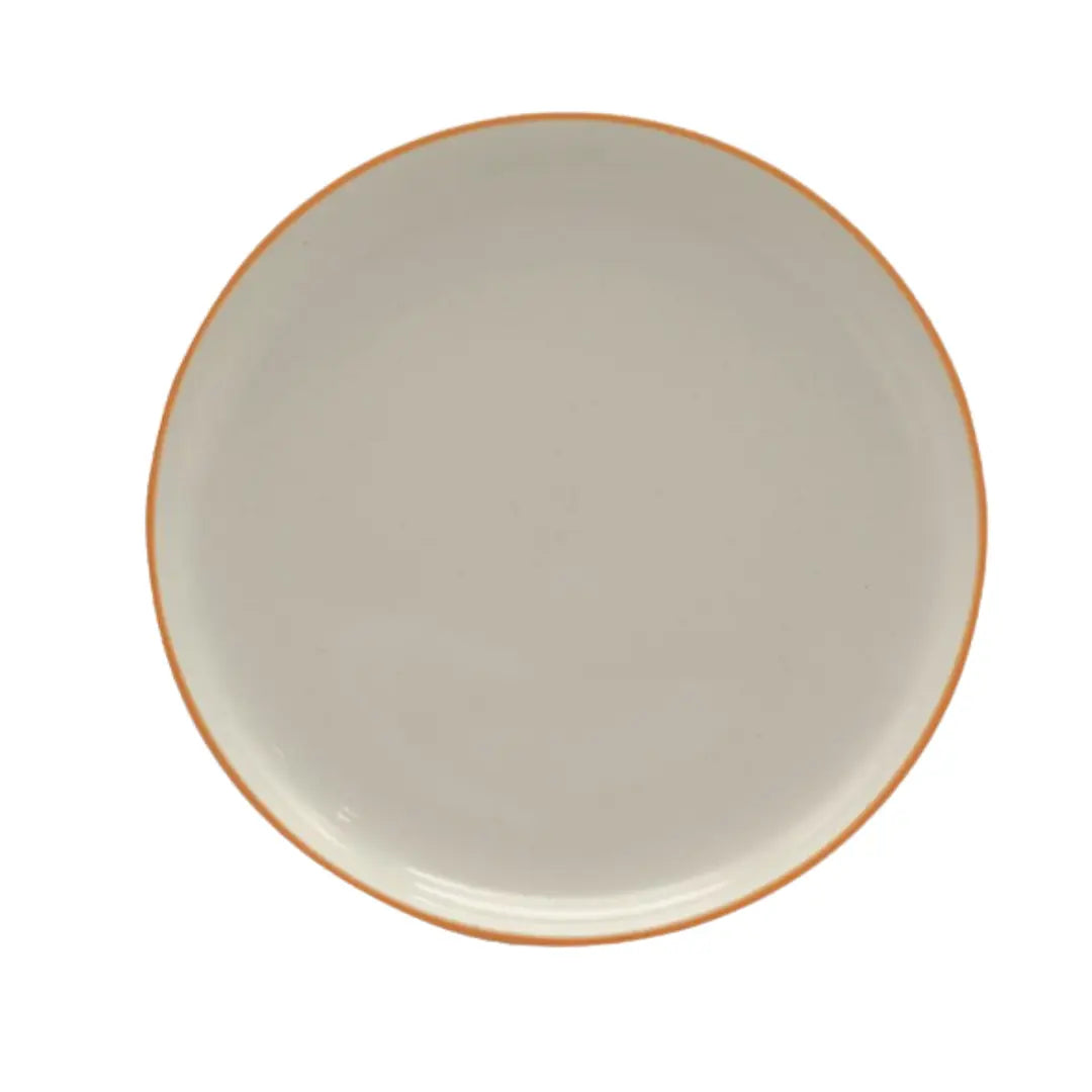 Plato de Mesa 27 cm Hallen Ceramica - Beige