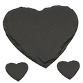 Plato Tabla de Piedra Pizarra Corazon 23 CM