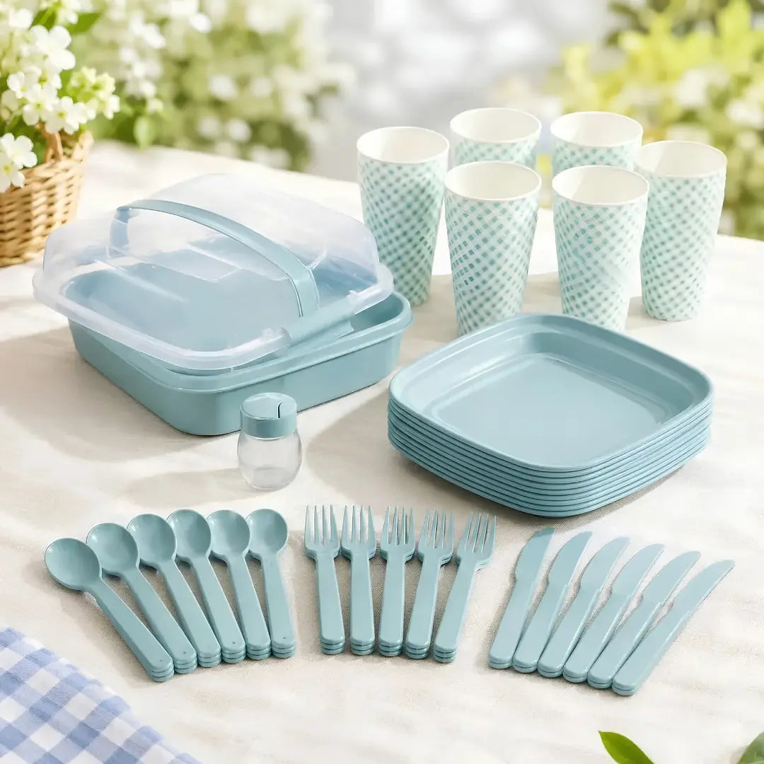 Set Picnic 32 piezas 6 personas
