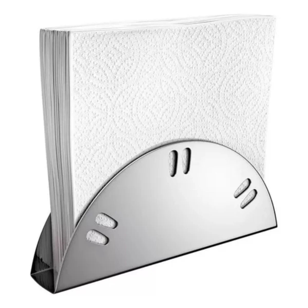 Servilletero de Mesa Acero Inoxidable 15cm Cuiner