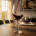 Set 12 Copas de Vino Vitta 500ml - Diseño Gota Elegante