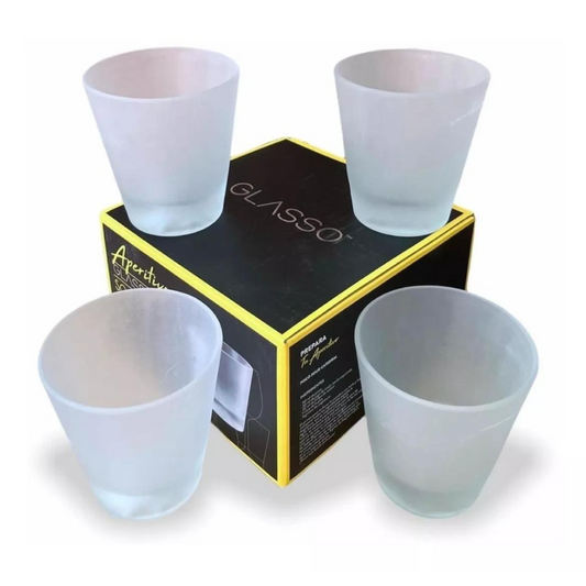 Set 4 Vasos Pisco Sour Glasso 270 ML