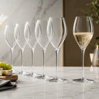 Set 6 Copas Champagne Cristal Harmony Fino 425 ml