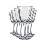 Set de 6 Copas Champagne Lirio 365 ml Nadir
