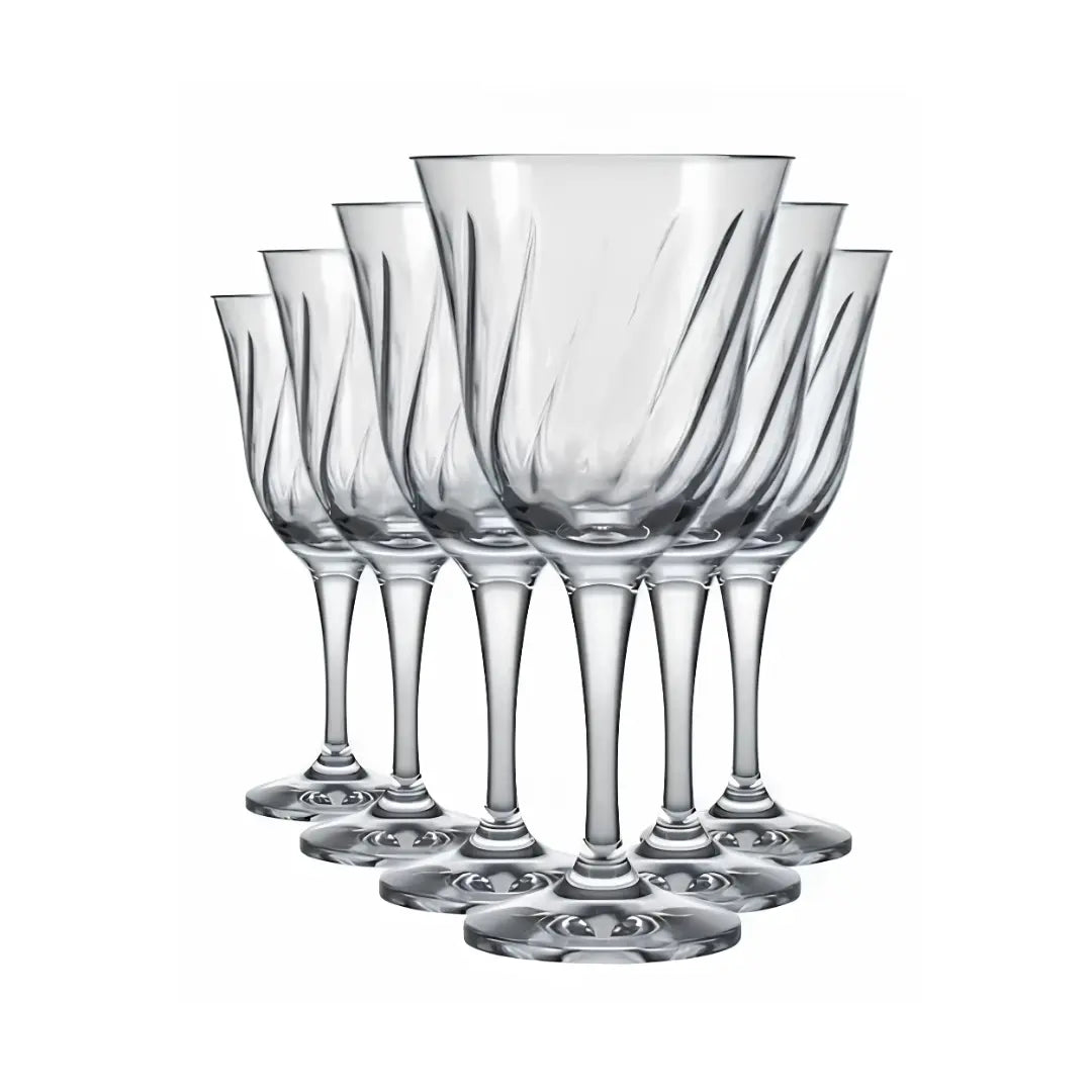 Set de 6 Copas Champagne Lirio 365 ml Nadir