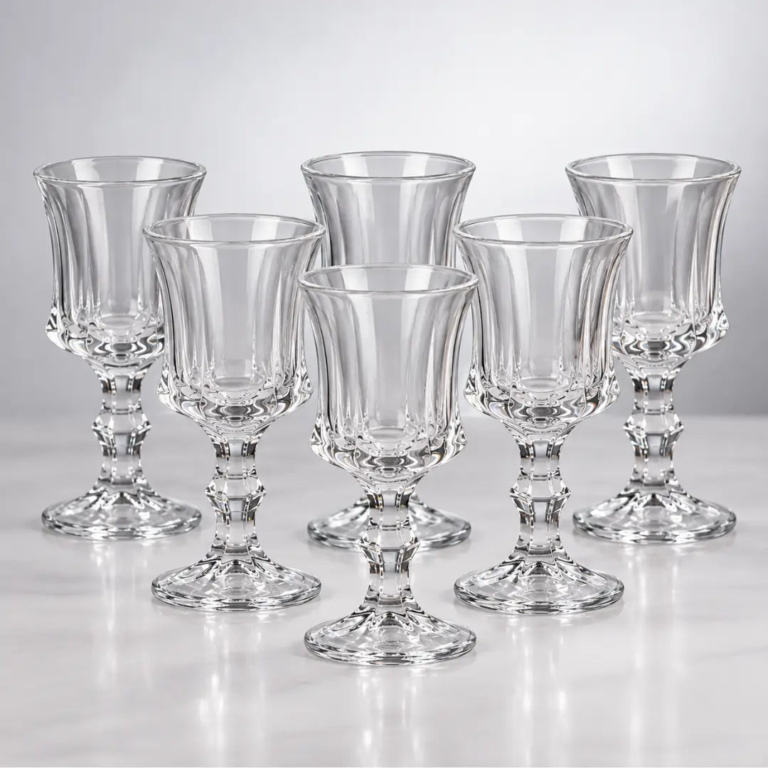 Set de 6 Mini Copas de Vidrio para Licor 50 ml