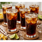 Set 6 Vasos Atlanta Cristal 258ml