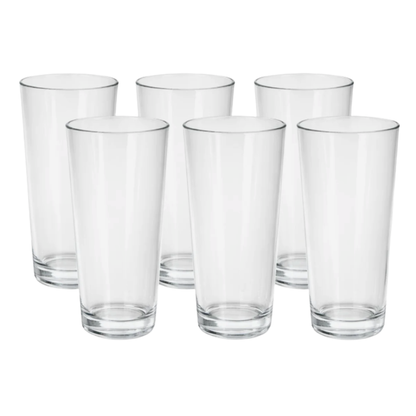 Set 6 Vasos Atlanta Cristal 258ml
