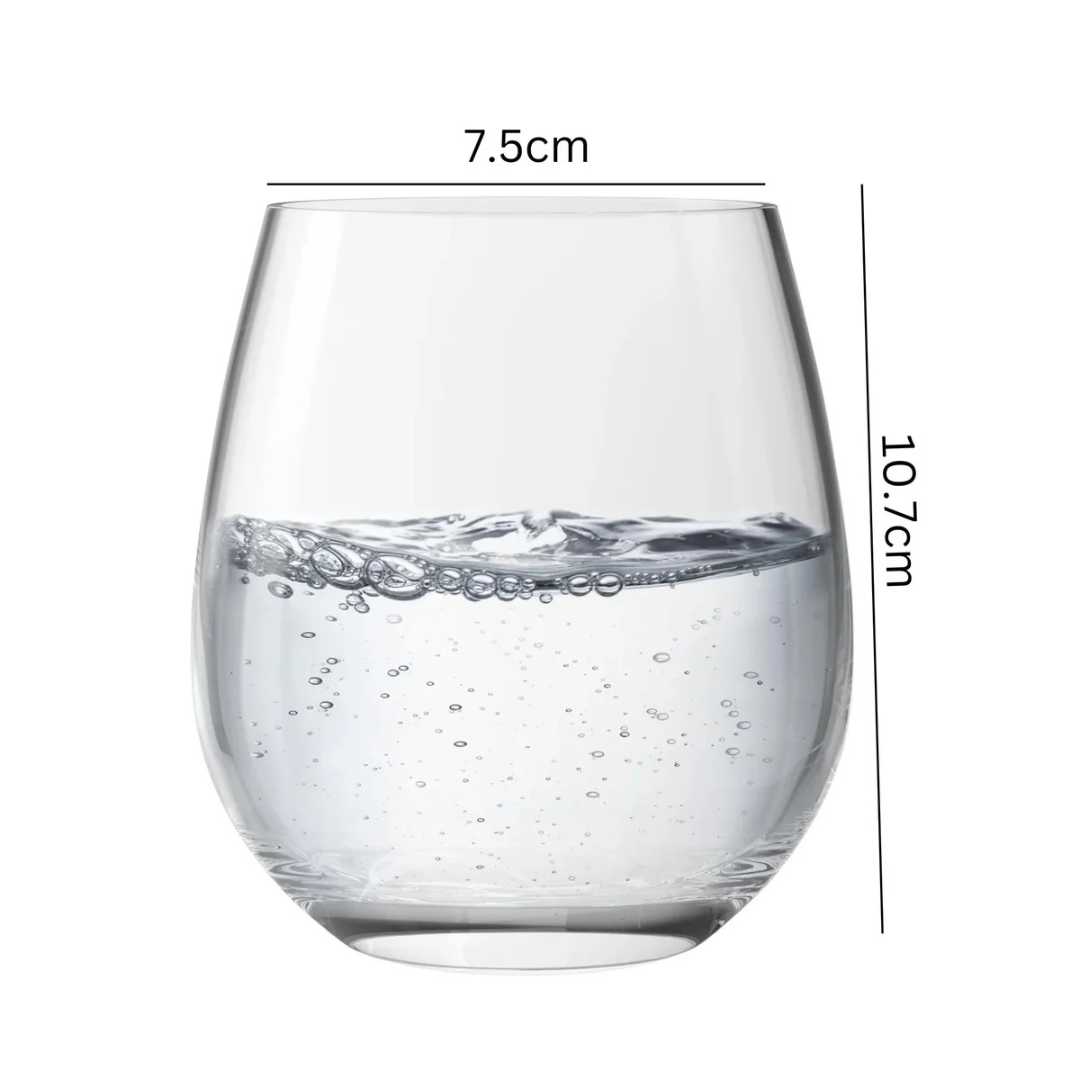 Vaso Bajo de Vidrio Hausmann 510 Ml (x6)